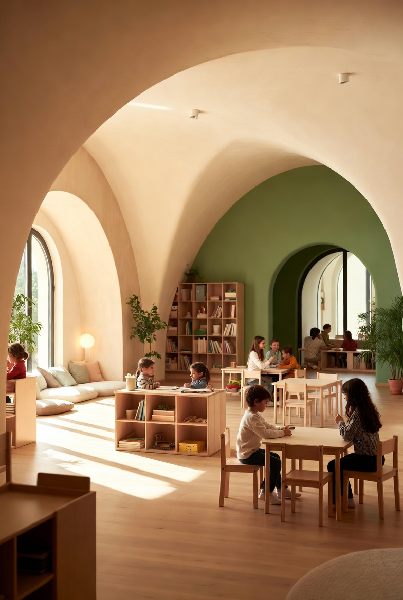 Interno di un asilo nido Crescere Insieme